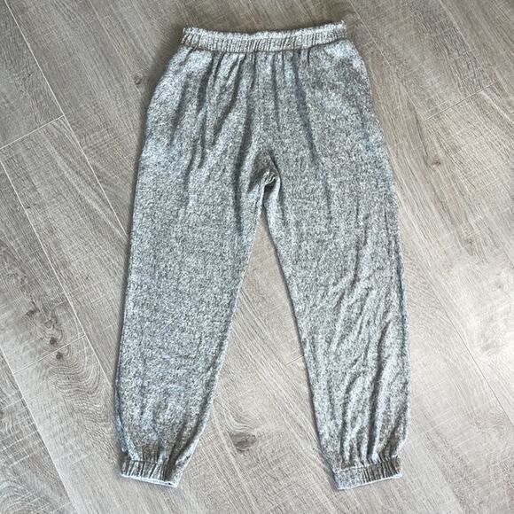 LA LA LAND CREATIVE CO Heathered Gray Jogger Pants Women’s Size Medium - Picture 6 of 8